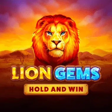 Lion Gems: Hold and Win game tile