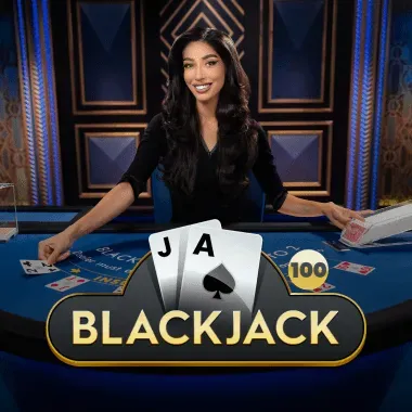 Blackjack 100 game tile