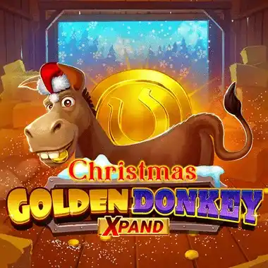 Golden Donkey Christmas Xpand game tile